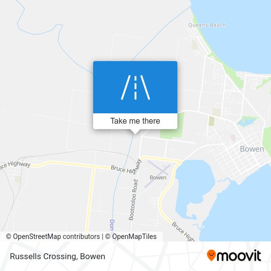 Russells Crossing map