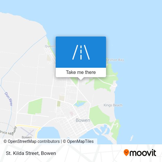 St. Kilda Street map