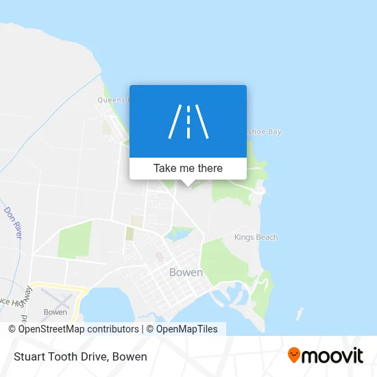 Mapa Stuart Tooth Drive