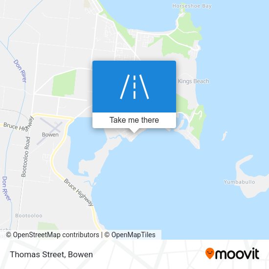 Thomas Street map