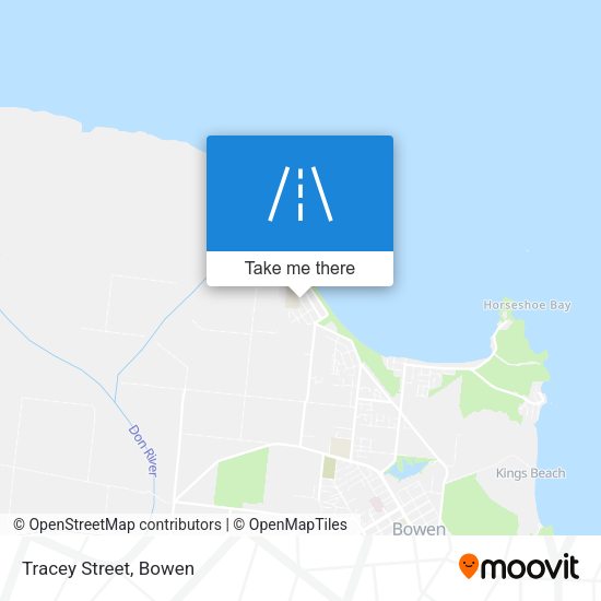 Tracey Street map