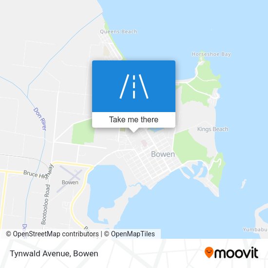 Tynwald Avenue map
