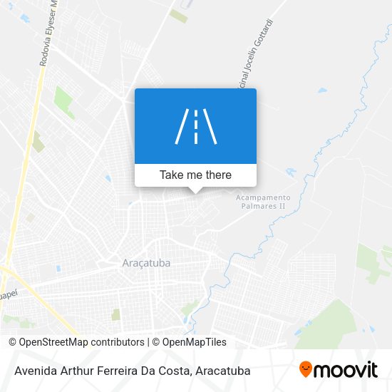 Avenida Arthur Ferreira Da Costa map