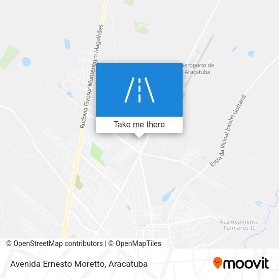 Avenida Ernesto Moretto map