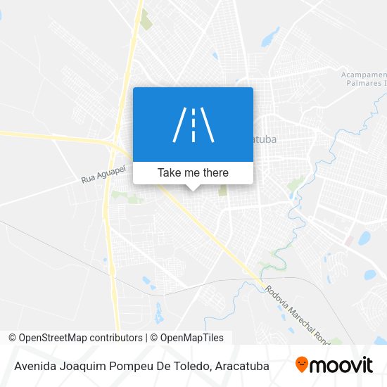 Avenida Joaquim Pompeu De Toledo map