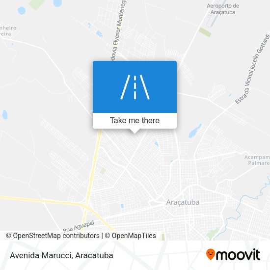 Avenida Marucci map