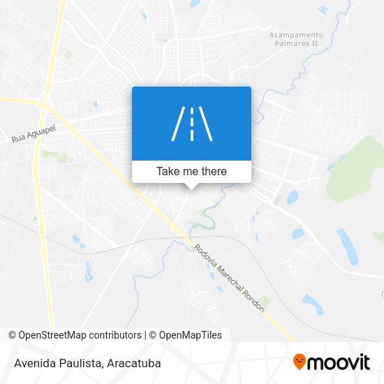 Avenida Paulista map
