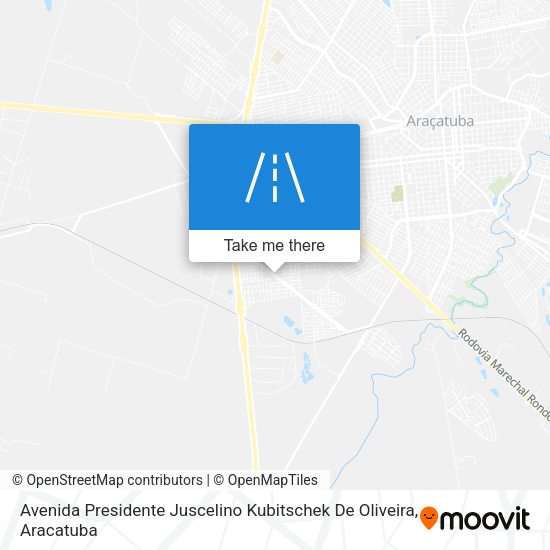 Avenida Presidente Juscelino Kubitschek De Oliveira map
