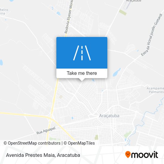 Avenida Prestes Maia map