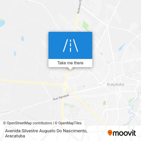 Avenida Silvestre Augusto Do Nascimento map