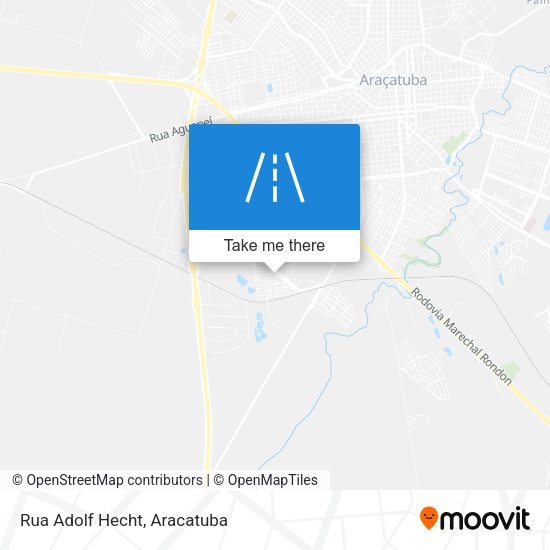 Rua Adolf Hecht map