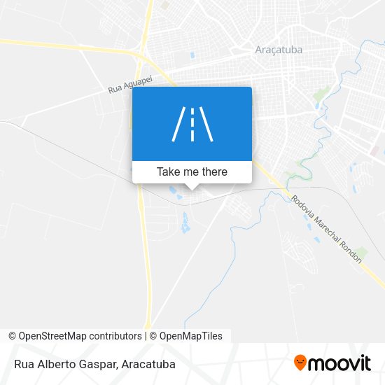 Rua Alberto Gaspar map