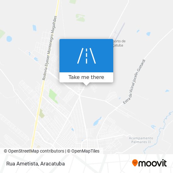 Rua Ametista map