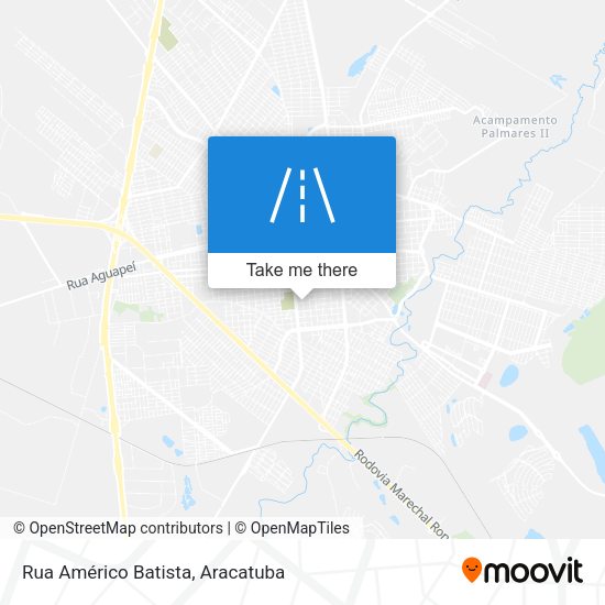 Rua Américo Batista map