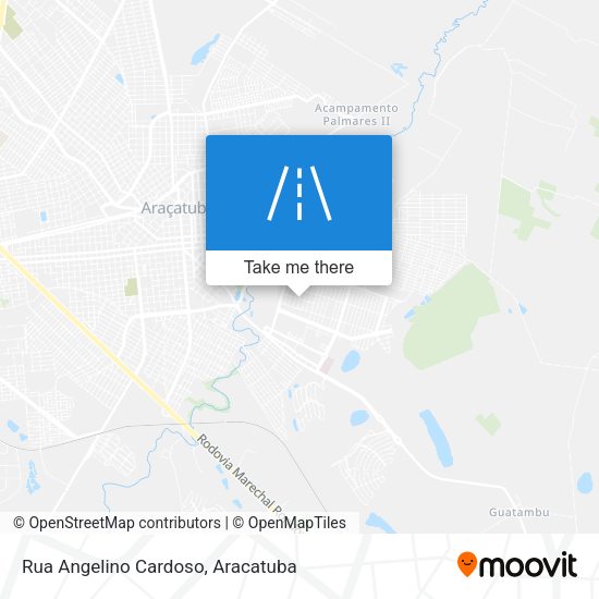 Rua Angelino Cardoso map