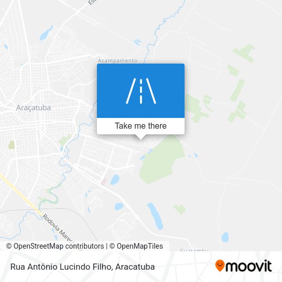 Rua Antônio Lucindo Filho map