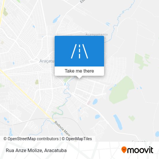 Rua Anze Molize map