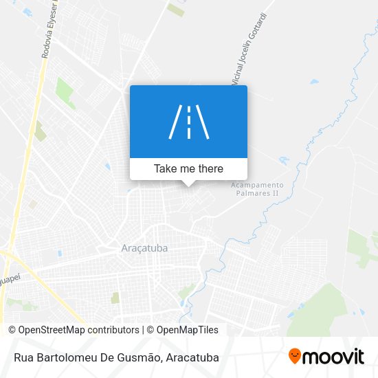 Rua Bartolomeu De Gusmão map
