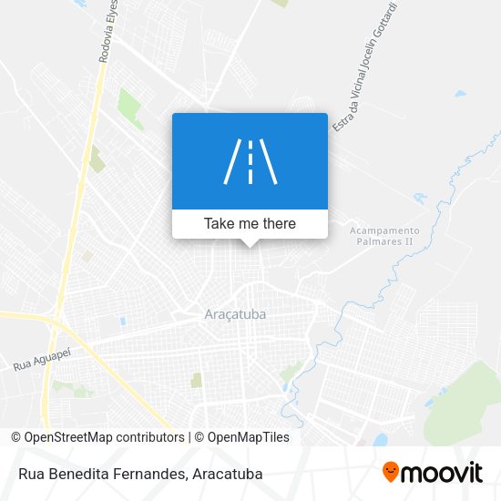 Rua Benedita Fernandes map