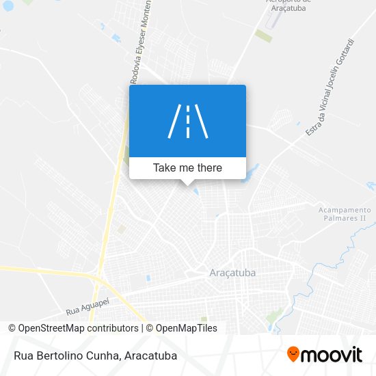 Rua Bertolino Cunha map