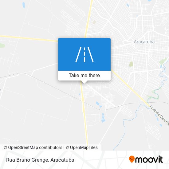 Rua Bruno Grenge map