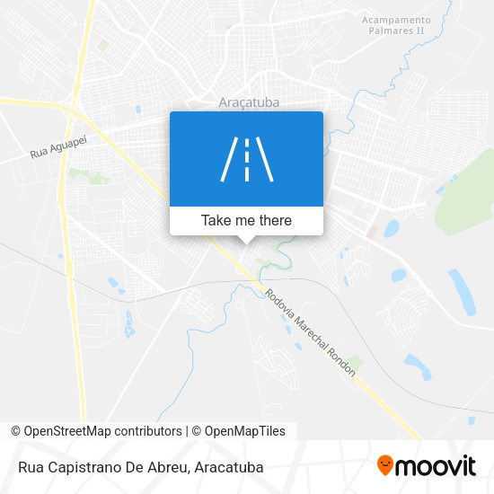 Rua Capistrano De Abreu map