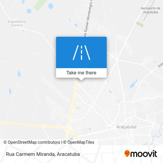 Rua Carmem Miranda map