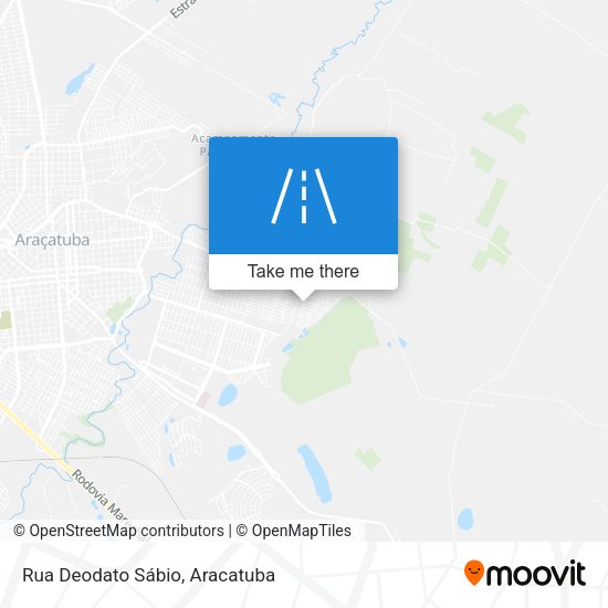 Rua Deodato Sábio map