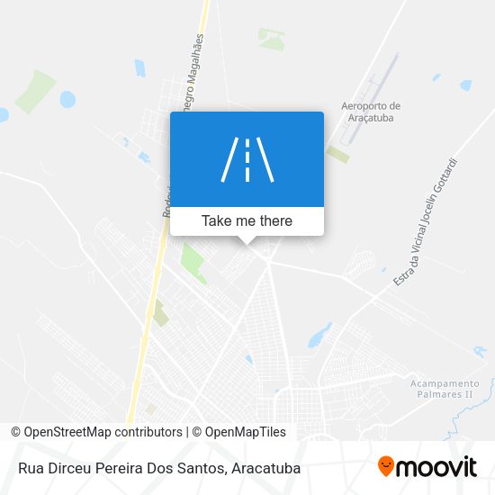 Rua Dirceu Pereira Dos Santos map