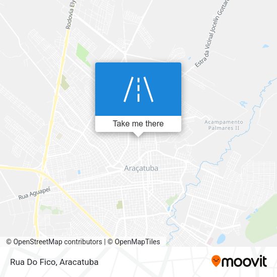 Rua Do Fico map