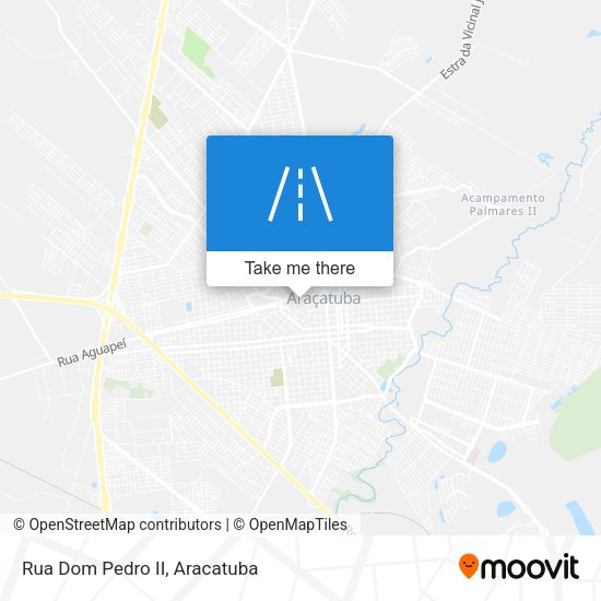 Rua Dom Pedro II map