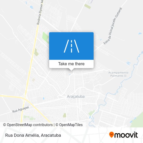 Rua Dona Amélia map