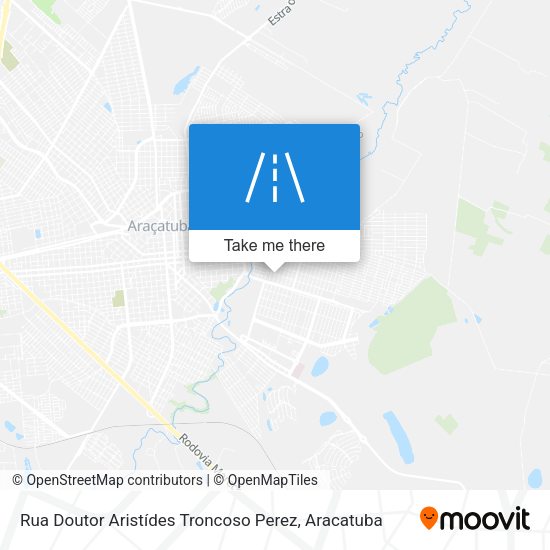 Rua Doutor Aristídes Troncoso Perez map