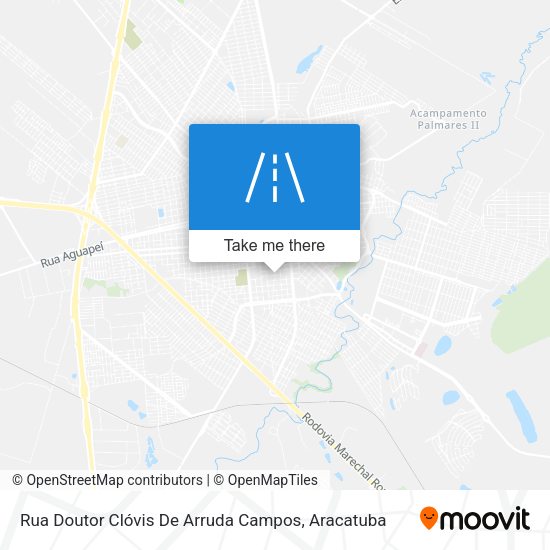Rua Doutor Clóvis De Arruda Campos map