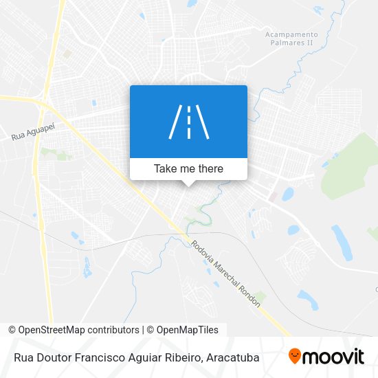 Rua Doutor Francisco Aguiar Ribeiro map