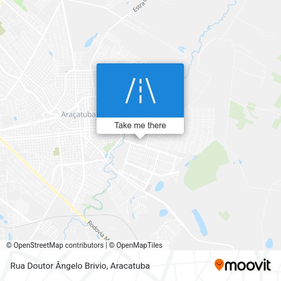 Rua Doutor Ângelo Brivio map