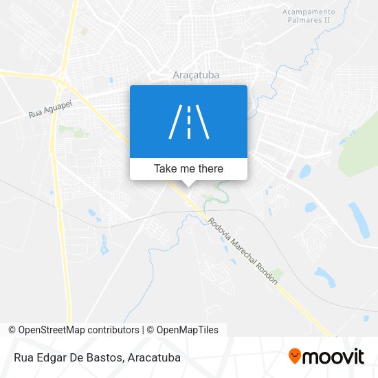 Rua Edgar De Bastos map