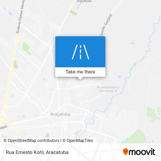 Rua Ernesto Kohl map