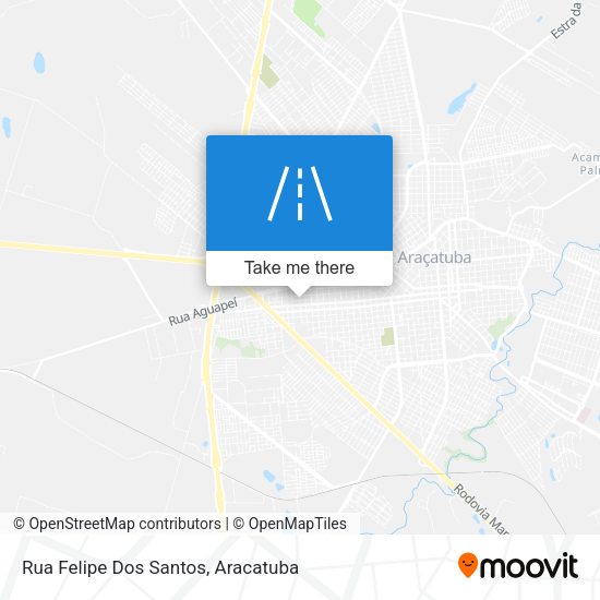 Rua Felipe Dos Santos map