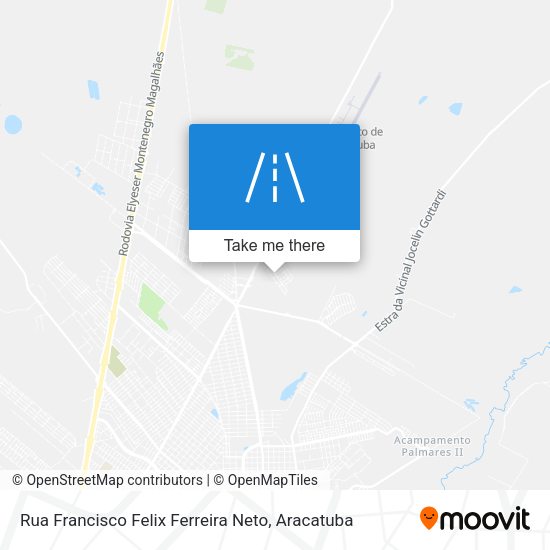Rua Francisco Felix Ferreira Neto map