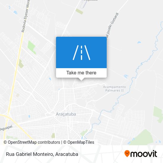Rua Gabriel Monteiro map