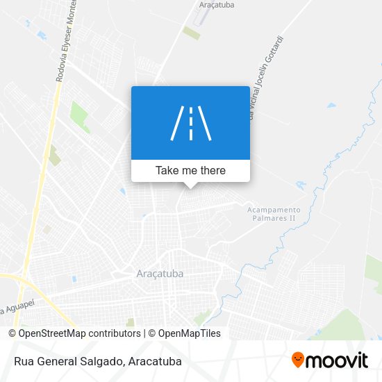 Rua General Salgado map
