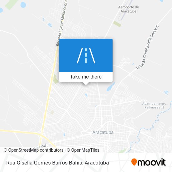 Rua Giselia Gomes Barros Bahia map
