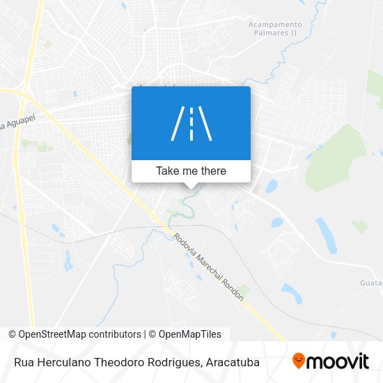 Rua Herculano Theodoro Rodrigues map