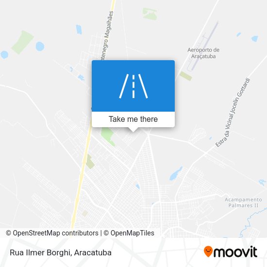 Rua Ilmer Borghi map
