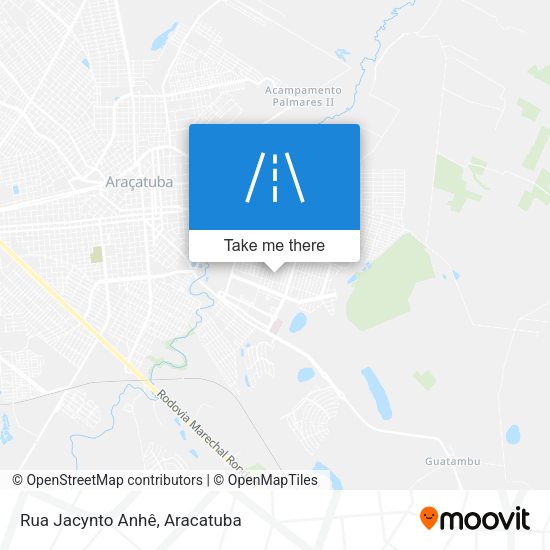 Rua Jacynto Anhê map