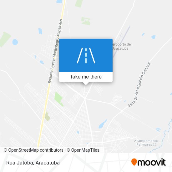 Rua Jatobá map