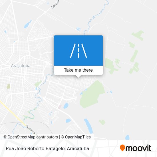 Rua João Roberto Batagelo map