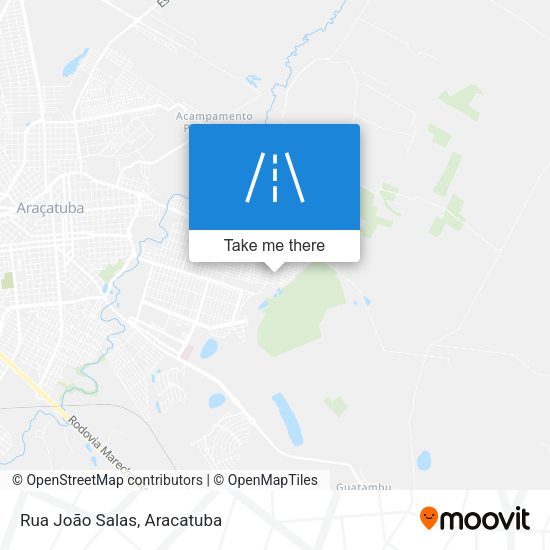 Rua João Salas map