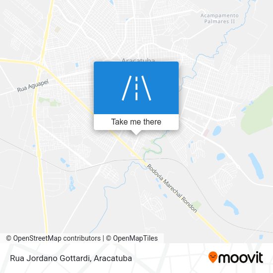 Rua Jordano Gottardi map